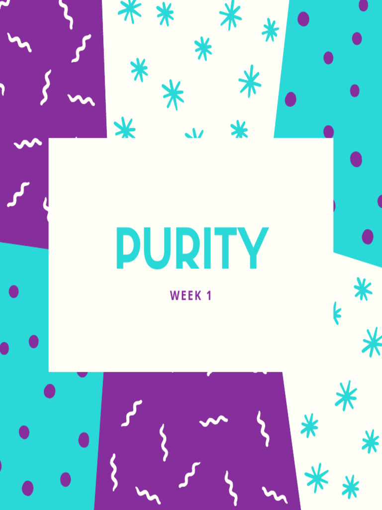 Understanding Purity and Holiness | PDF