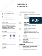 CV Koussouri New