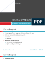 SDP09 Regresi Dan Korelasi
