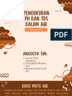 Pengukuran PH Dan TDS Dalam Air