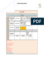 Horario Optativas