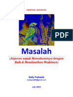 Masalah (Anjuran Untuk Memahaminya Dengan Baik & Membuatkan Modelnya)