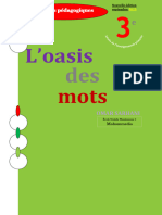 جذاذات Loasis Des Mots للمستوى الثالث ابتدائي PDF نموذج 1