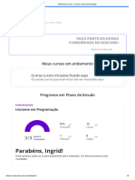 Dashboard - Alura - Cursos Online de Tecnologia