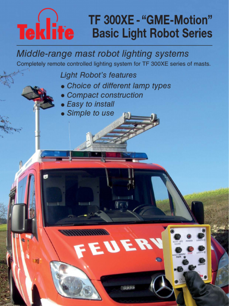 Remote-Controlled Lighting for TF 300XE | PDF