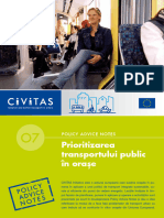 Civitas II Policy Advice Notes 07 Public Transport Priority Ro
