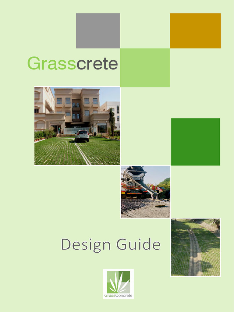 Grasscrete: Sustainable Paving Solutions | PDF | Concrete | Cement