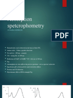 BCH 706 Abs Spectrophotometry - 63424