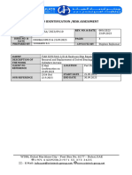 Risk Assessment - Method of Statement Hydraulic Cylinder Bearing Replacement-Tian Kun Hao