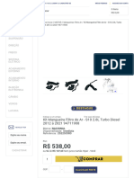 Kit Mangueira Filtro de Ar - S10 2.8L Turbo Diesel 2012 Á 2021 94711908 - Cheve Auto Peças