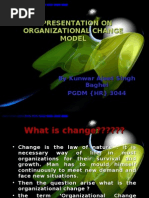 A Presentation On Organizational Change Model