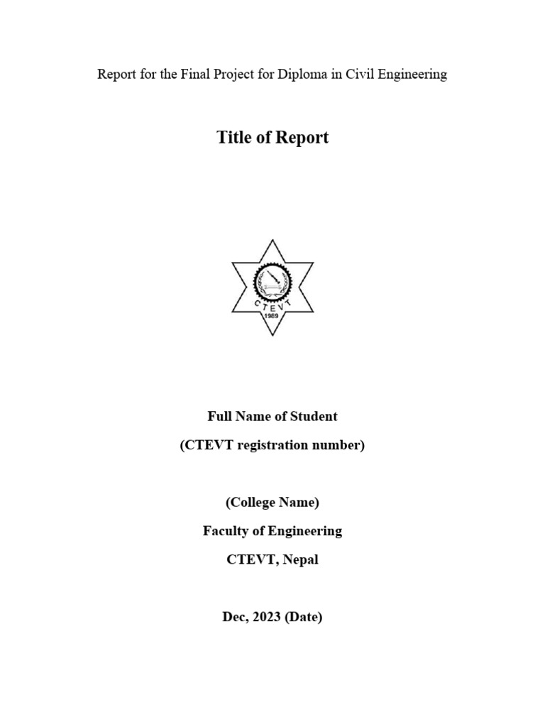 report-format-for-diploma-level-pdf