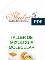 Taller de Mixología Molecular - Shaker