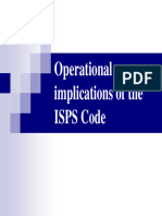 Maritime Security 6 Operational Implications of The ISPS Code