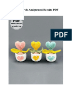 Coracao Flor de Amigurumi Receita PDF Gratis