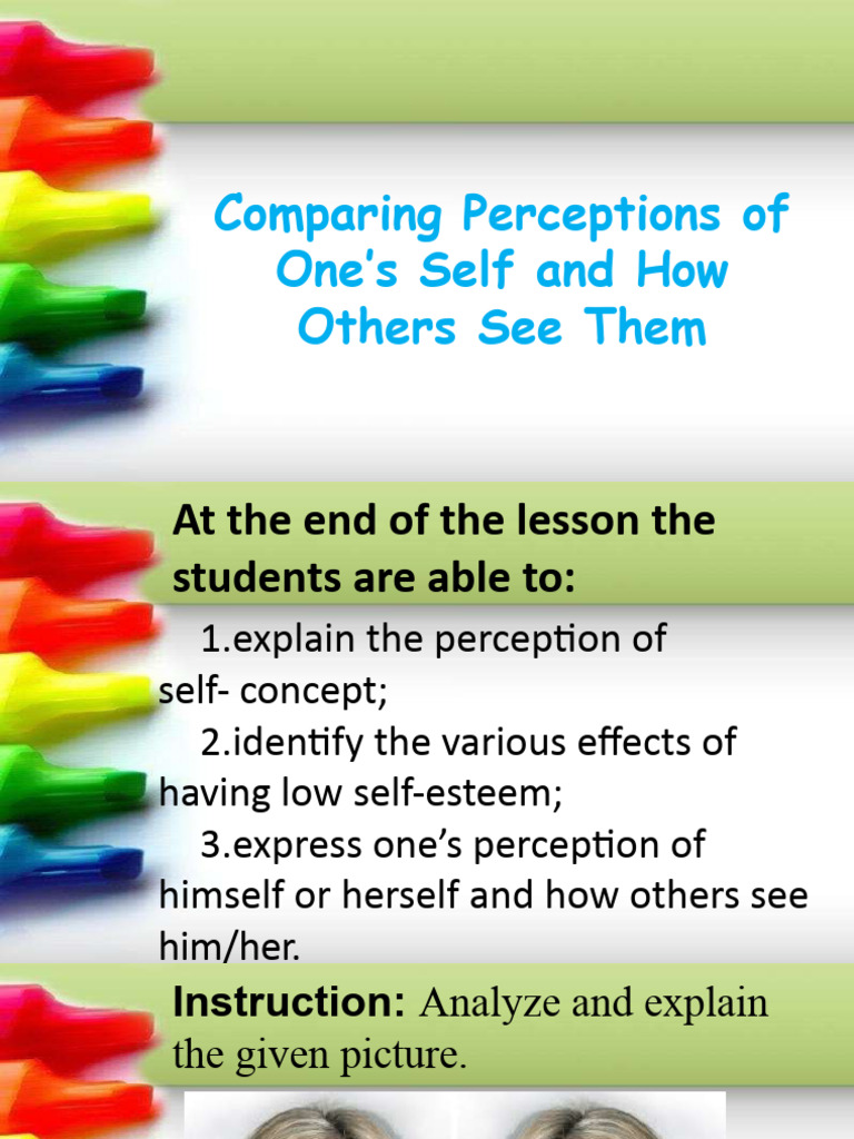 Week13 Comparingperceptionsofonesselfandhowothersseethem 230815120921 ...