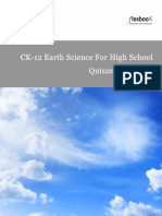 CK 12 Earth Science For High School Quizzes and Tests - QB - v41 - Tqo - s1