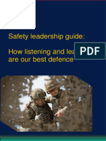 Leadership Guide - How Listening and Learning Are Our Best Defence - May 2022