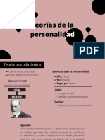 Teorías de La Personalidad