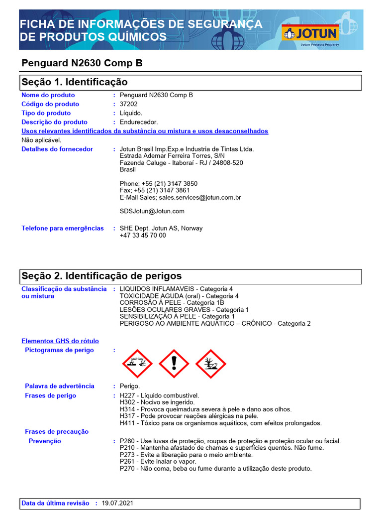 Fispq - Penguard N2630 Comp B | PDF