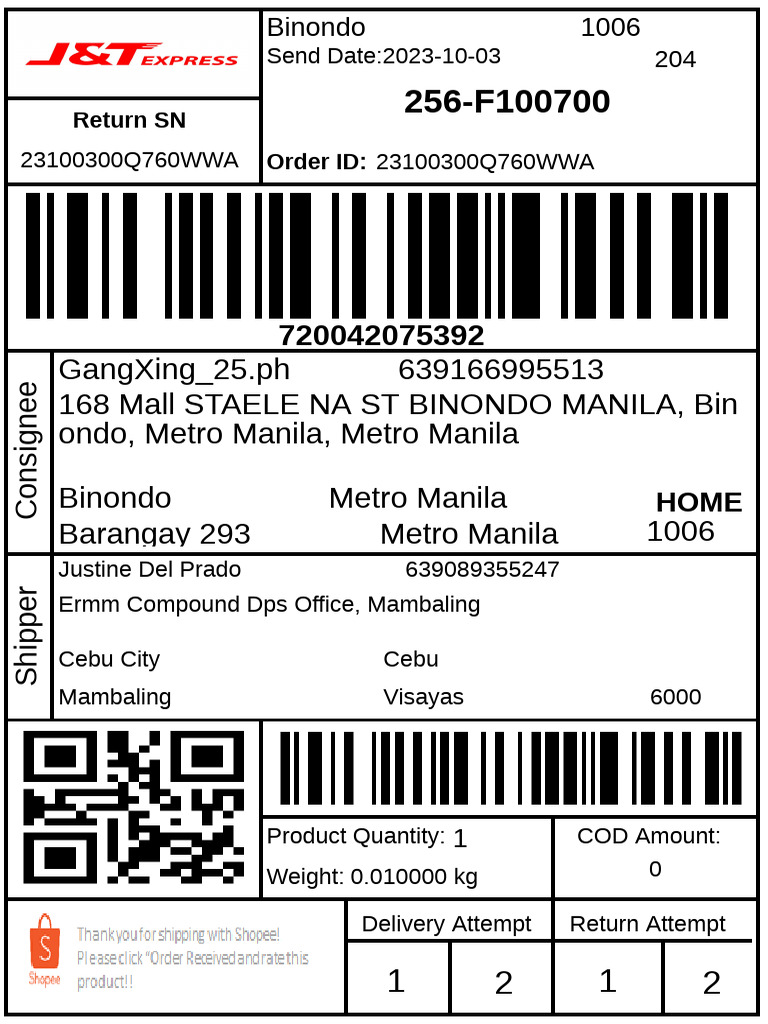 Get Return Label | PDF
