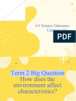 Science Outcomes Understanding Term 2 2023-2024