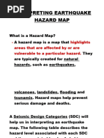 Interpreting Earthquake Hazard Maps