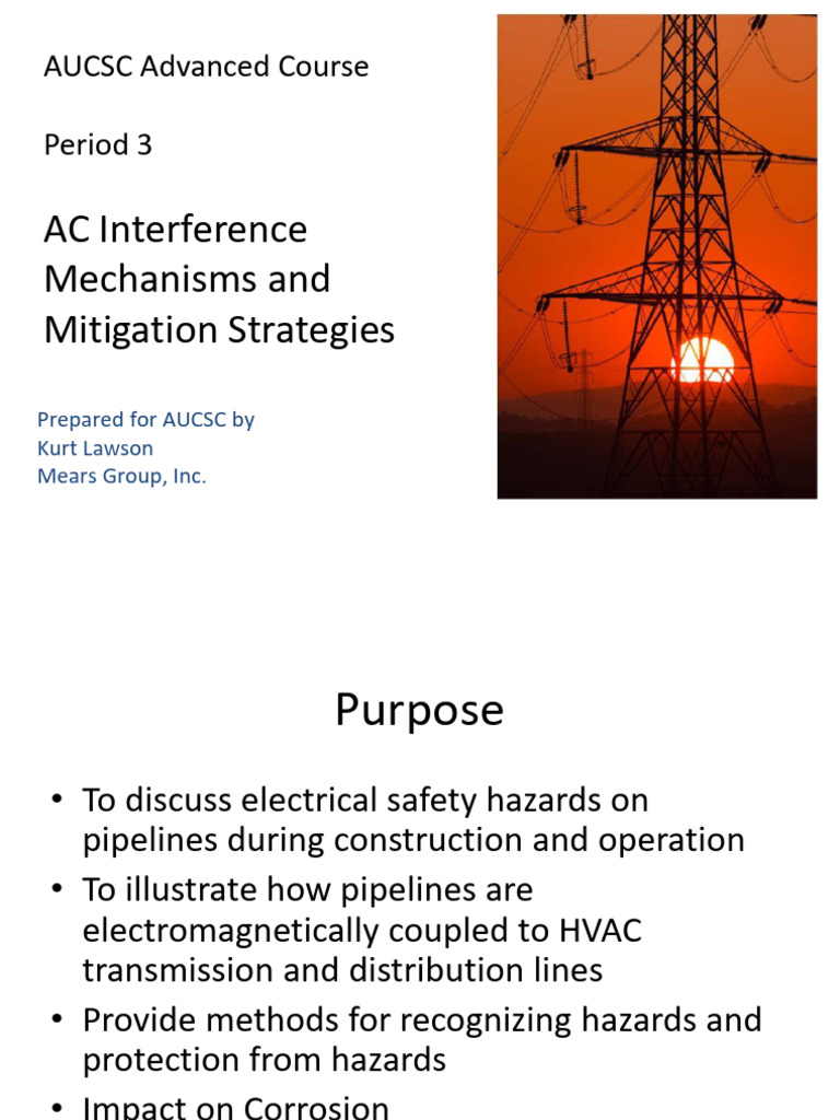 AC Interference Mitigation Strategies | PDF