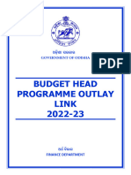 Odisha Budget Head Programme Outlay Link 2022-23