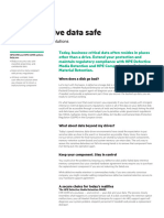 Keep Sensitive Data Safe With HPE Defective Media Solutions Solution Brief-4aa1-8067enw - 2