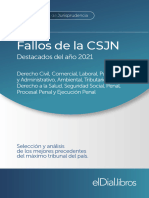 Fallos de La CSJN 2021