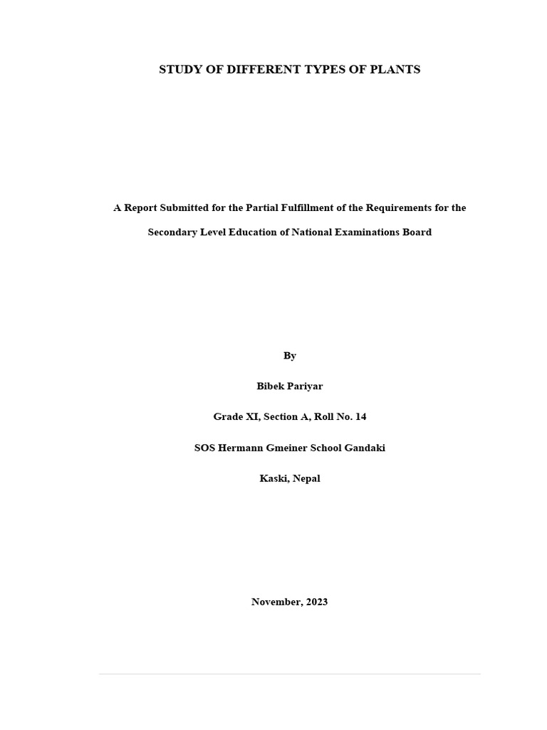 Botany PDF