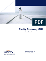 Clarity Discovery GUI User Manual 1.5