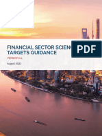 Financial Sector Science Based Targets Guidance