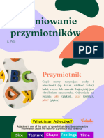 Stopniowanie Przymiotników