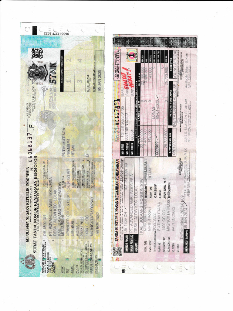STNK 2 Unit Expander Cross | PDF