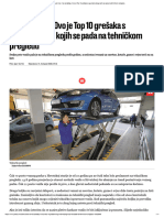 Auto Klub - Ne Opraštaju - Ovo Je Top 10 Grešaka S Gumama Zbog Kojih Se Pada Na Tehničkom Pregledu