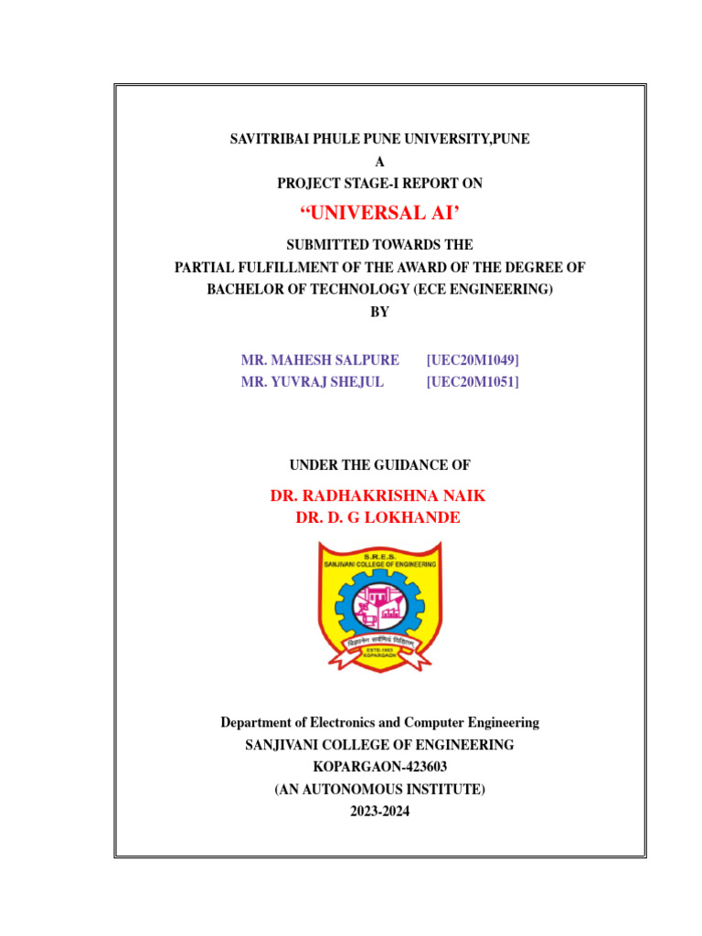 Project Report | PDF | Engineering | Health Informatics