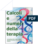 Calcolo e Dosaggio Terapia