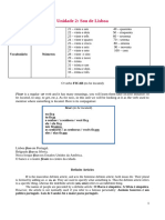 Portuguess A1.1. - Unidade 2