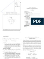 Electric Fields From Symmetric Charge Distributions