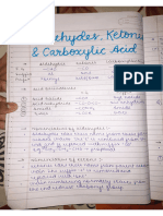 Aldehydes, Ketones & Carboxylic Acids 