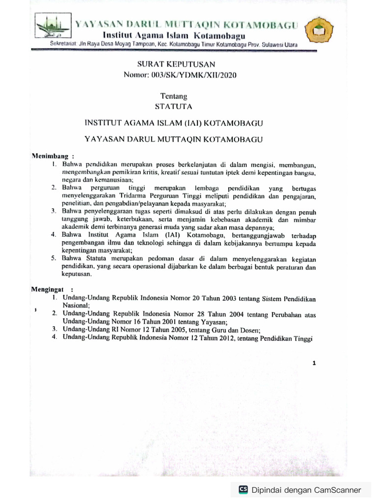 Statuta Iaik | PDF
