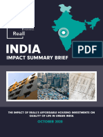 India Impact Summary Brief