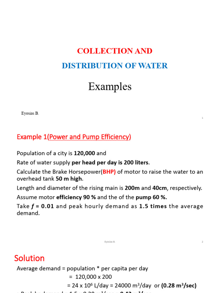 Example On COLLECTION AND Distrbution - 231220 - 123426 | PDF