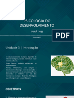 Slide Da Unidade - Desenvolvimento, Transtornos e DistÃºrbios Da Aprendizagem