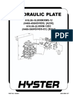 Hydraulic Plate: H16.00-18.00XM/XMS-12 (H400-450HD/HDS) (A236) H16.00-22.00XM-12EC (H400-500HD/HDS-EC) (B214)