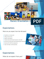 Parent Orientation 2023 - 2024