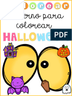 Cuaderno para Colorear en Halloween PDF