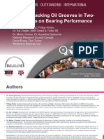 Influence of Jacking Oil Grooves in Two-Lobe Bearings